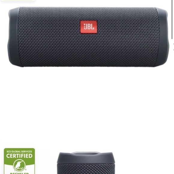 JBL Flip 5 Portable Bluetooth Speaker - Black - Picture 2 of 2